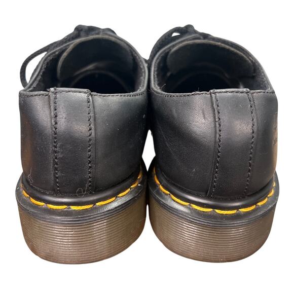 Vintage Dr. Martens Men\'s Black Leather Steel Toe Oxford Size UK 8 US 9 main image 5